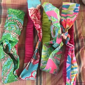 Lilly Pulitzer handmade headbands